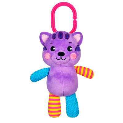 Подвеска погремушка Котик с вибрацией Жирафики 939523 1